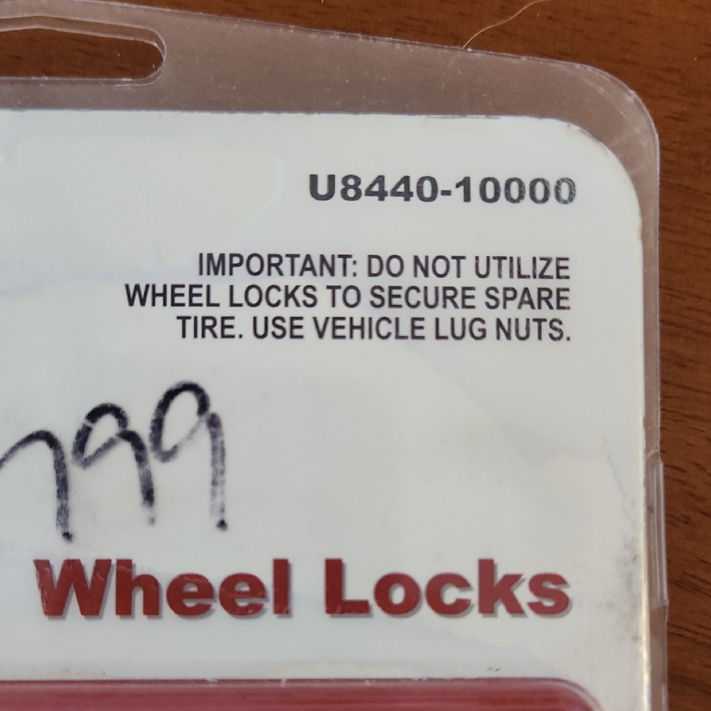 Silver Wheel Locks - Picture 2 of 6